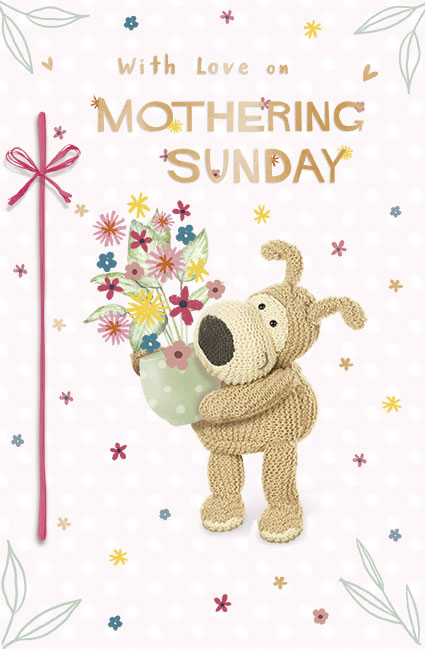 Boofle Mothering Sunday Mother's Day card