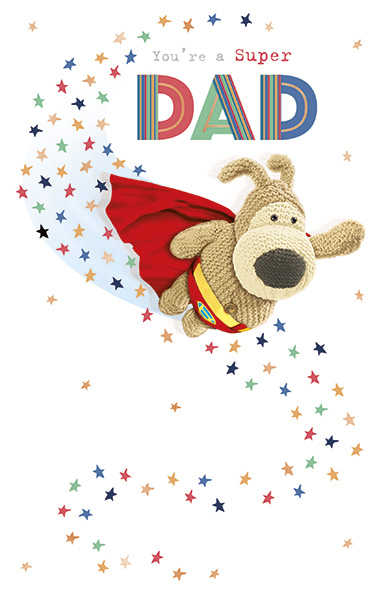 Boofle birthday card for him. Boofle birthday card for Dad