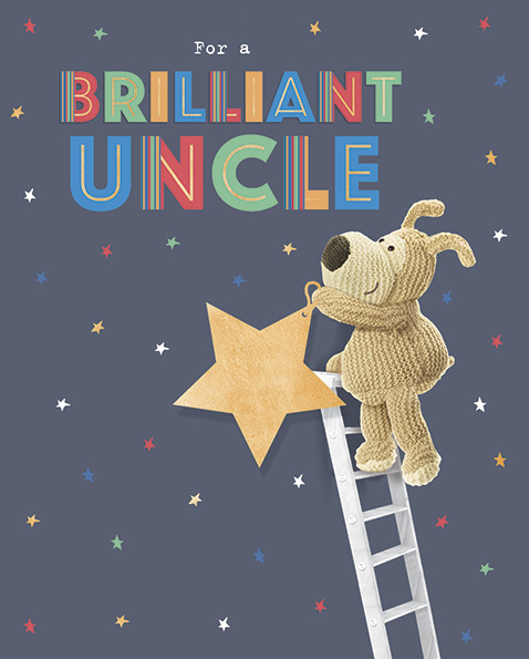 Boofle birthday card for him. Boofle uncle birthday card