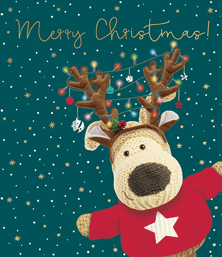 Boofle merry Christmas card