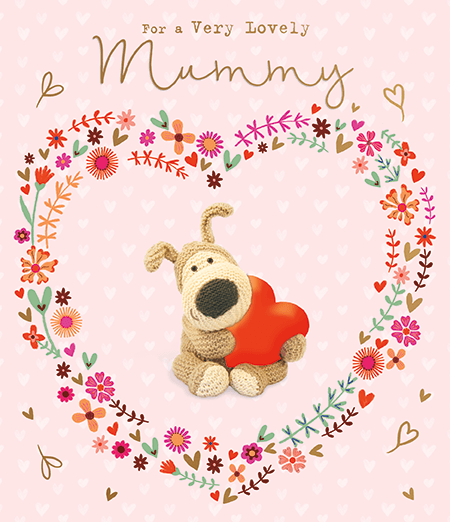 Boofle Valentines Day card for Mummy