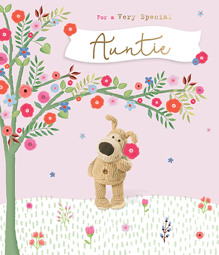 Boofle Mother's Day Card for Auntie