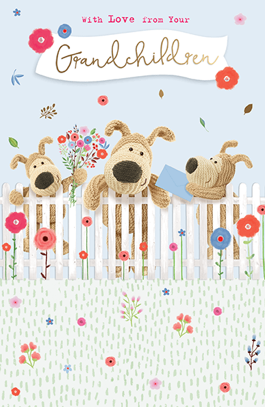 Boofle Mother's Day Card from the Grandchildren