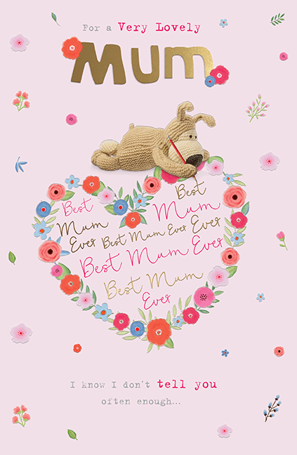 Boofle Mother's Day Card for Mum